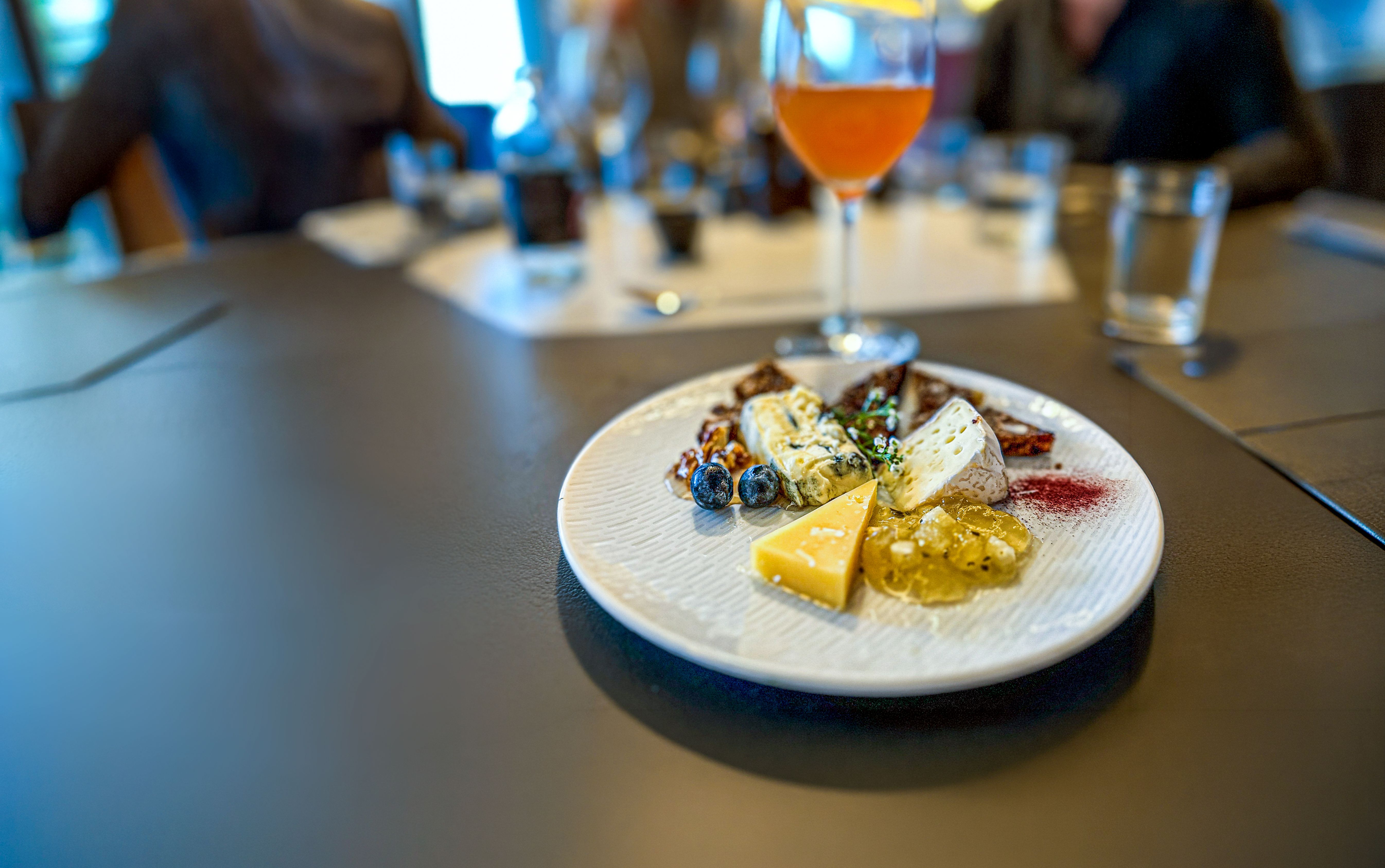 Cheese and wine tasting