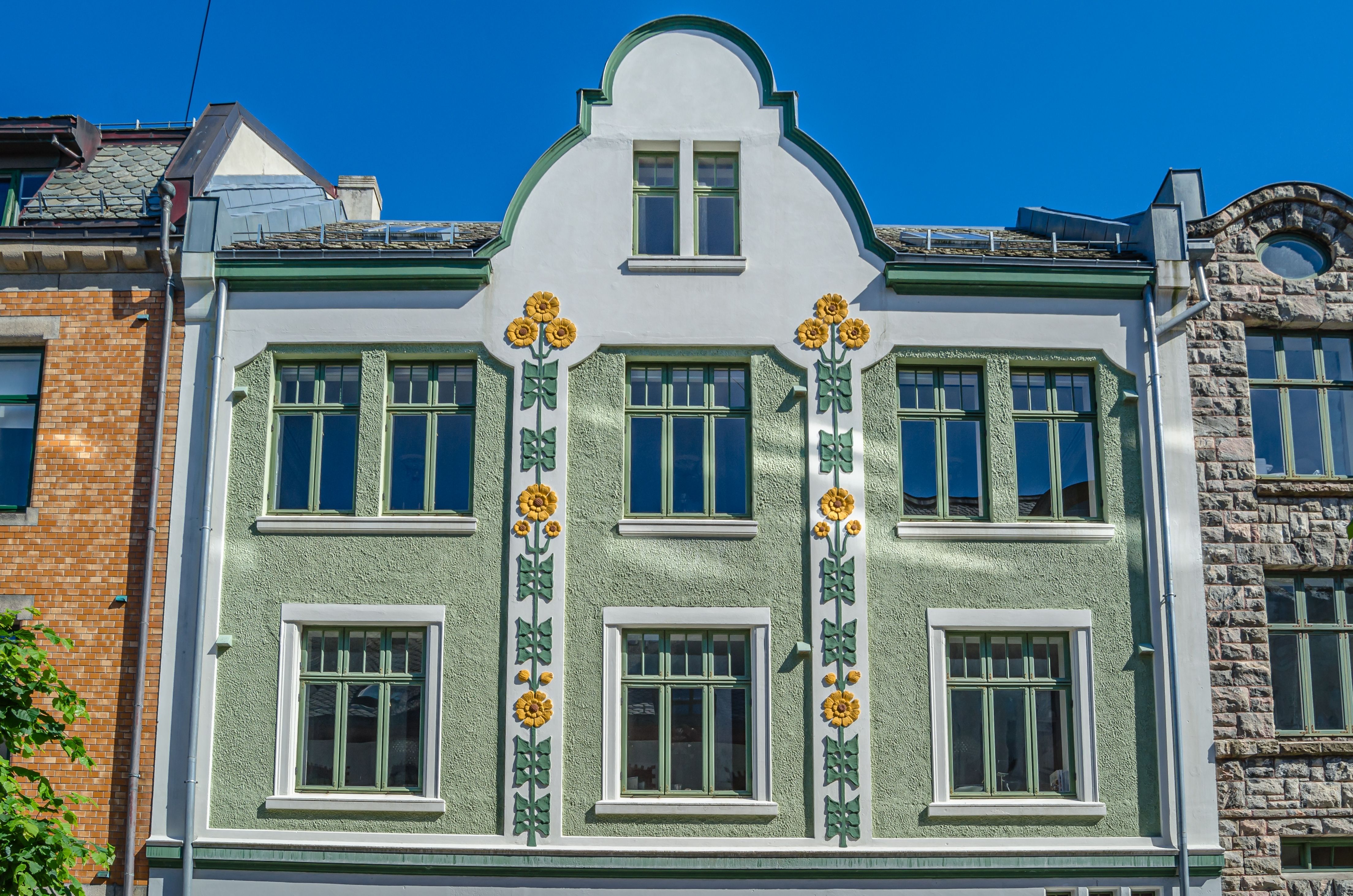 Jugendbyggnad i Ålesund, Norge