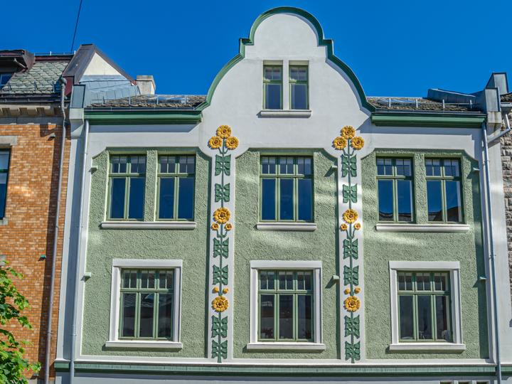 Jugendbyggnad i Ålesund, Norge
