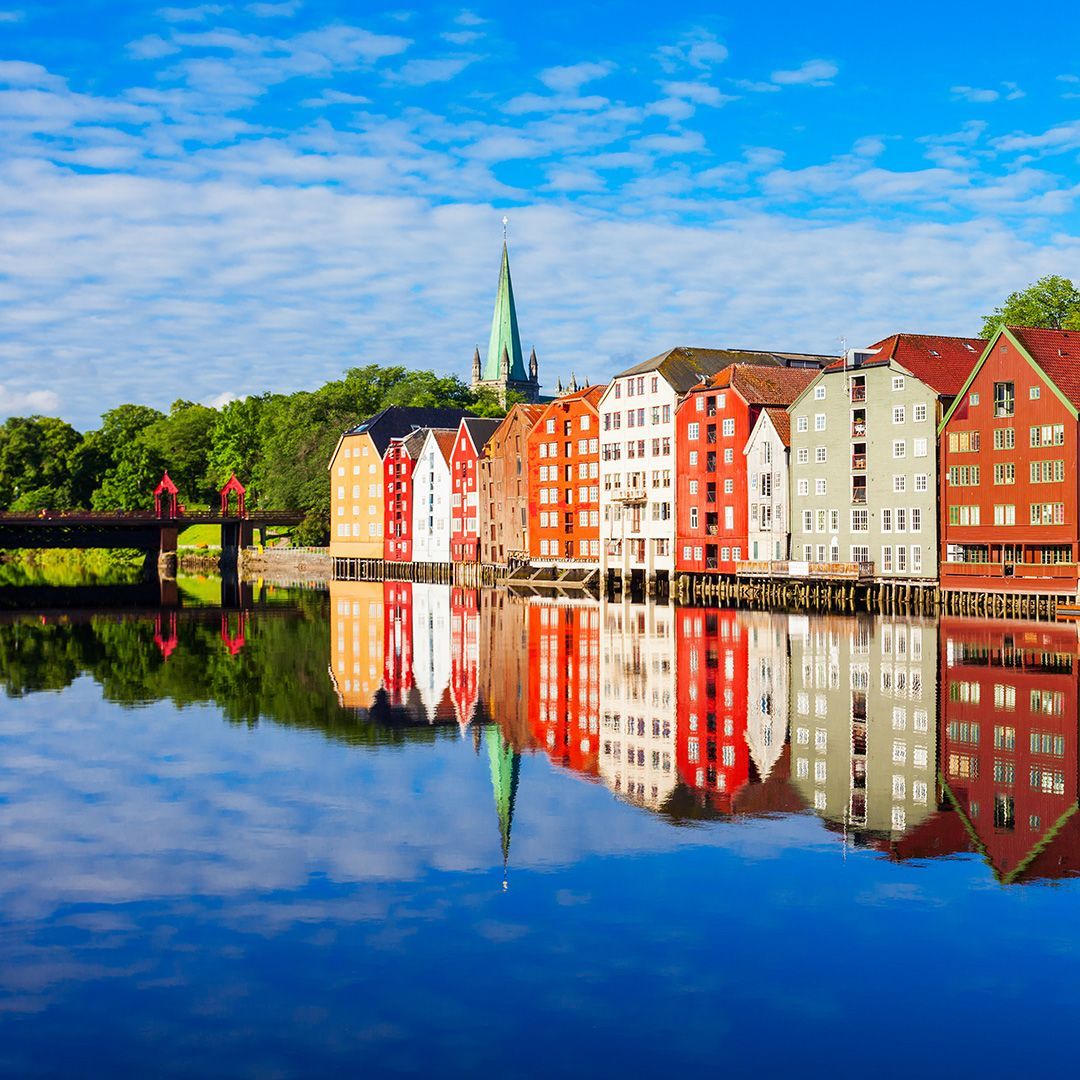 Angenehmer Hotelaufenthalt im historischen Trondheim.