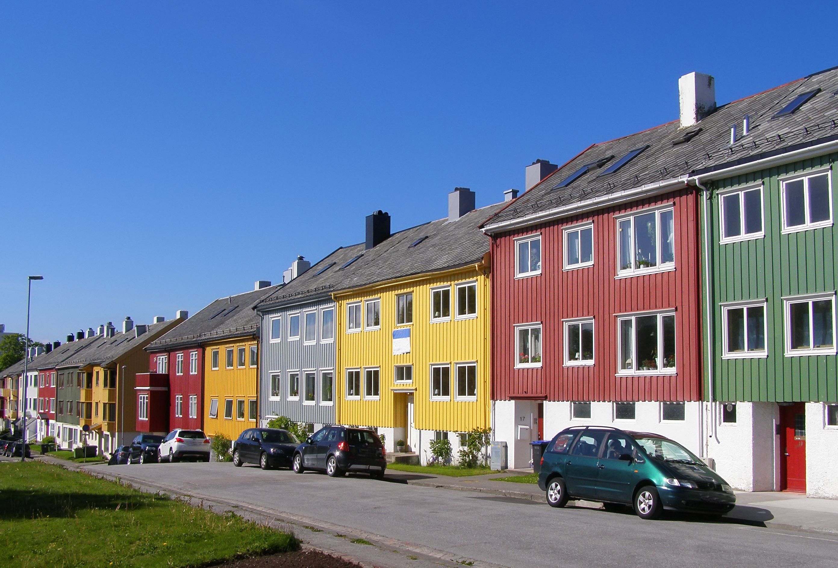 Hus i Kristiansund, Norge