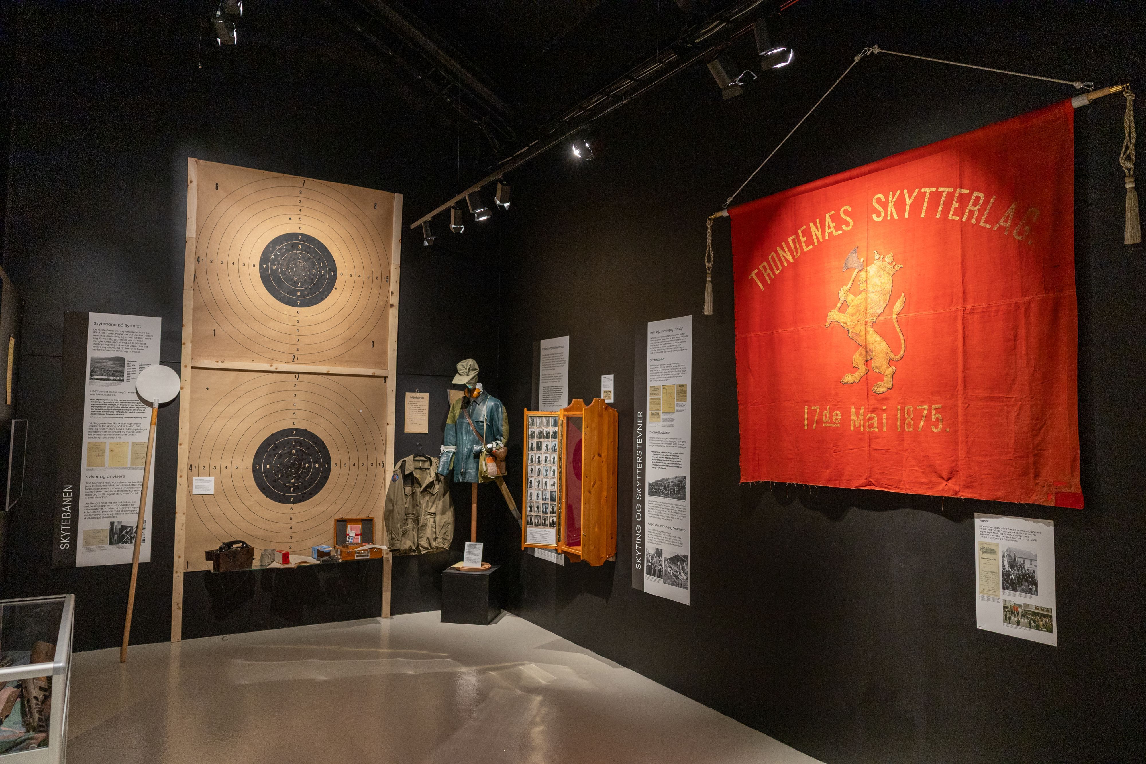 in einer historischen Ausstellung