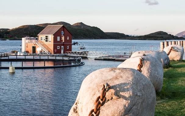 Photo of an old salmon farm in Norway
