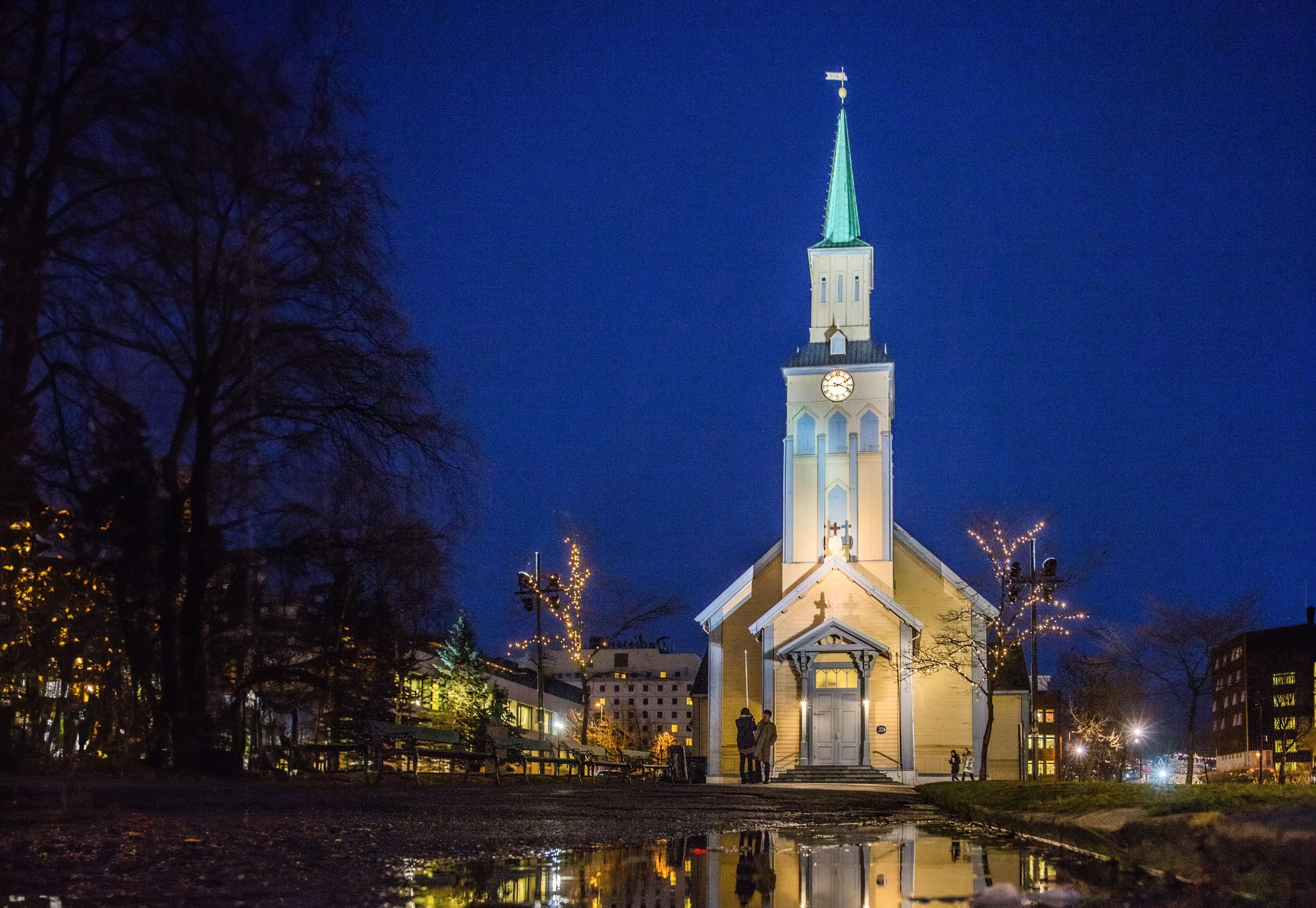 Holz-Kathedrale von Tromsø