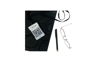 SecID-turvahenkilökortti, jossa näkyy ainoastaan QR-koodi