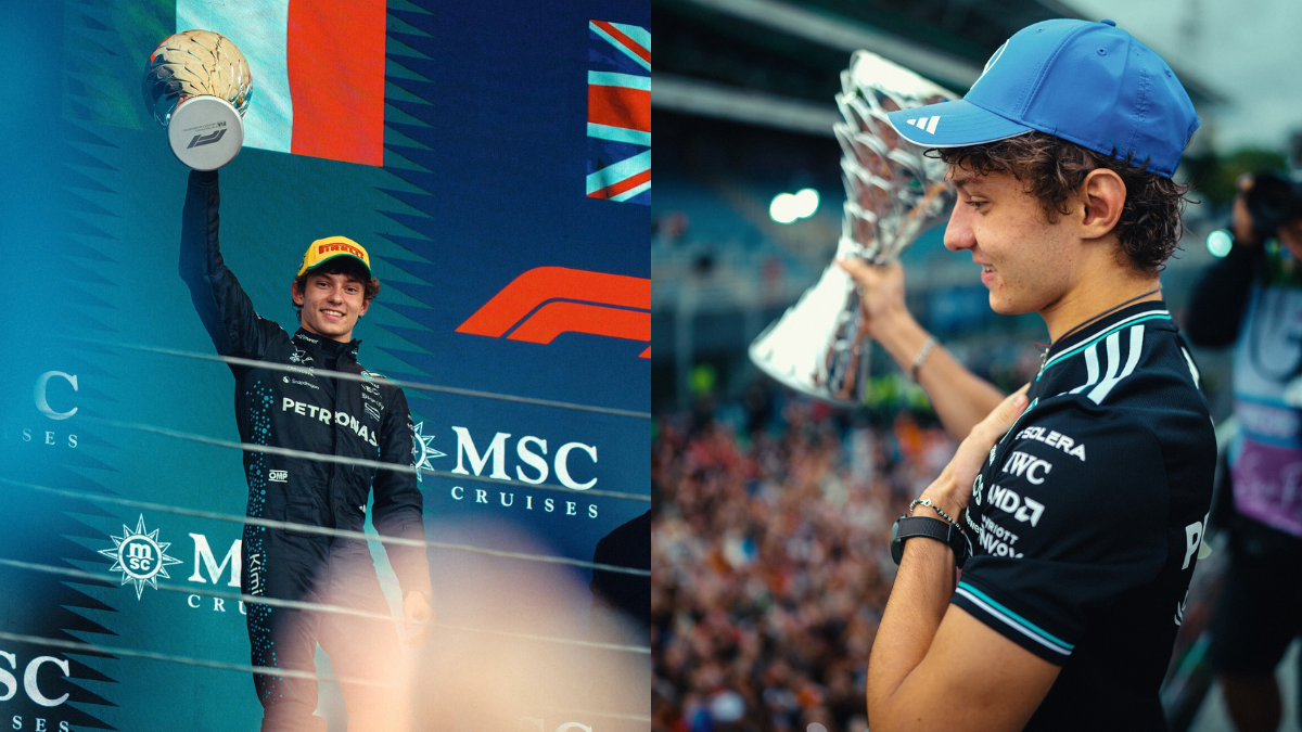 Kimi Antonelli：19 歲連贏兩站登上 F1 積分榜首位