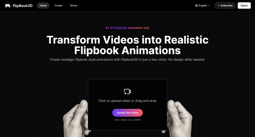 image of Flipbook3D
