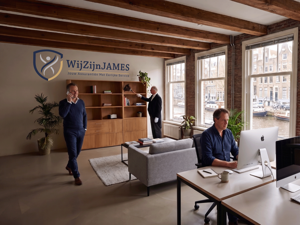 Wie zitten er achter WijZijnJAMES?