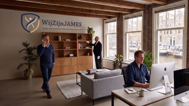Wie zitten er achter WijZijnJAMES?
