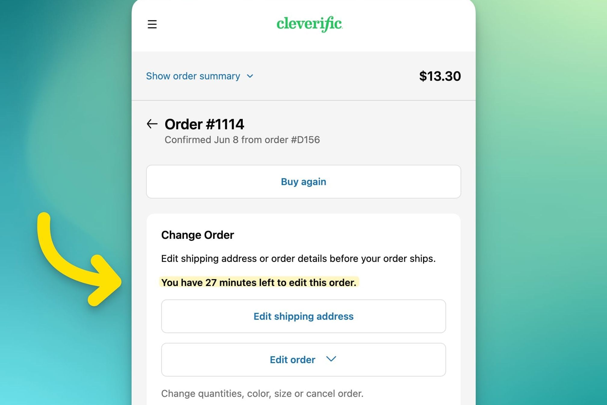 What "You Have 15 Minutes Left to Edit This Order" Really Means for Your Store