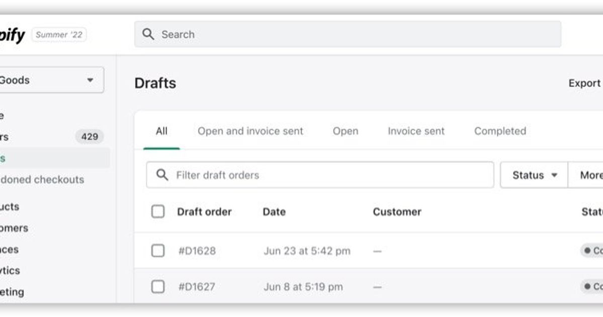 Reverse Draft Order Example What are draft orders on Shopify? - Cleverific
