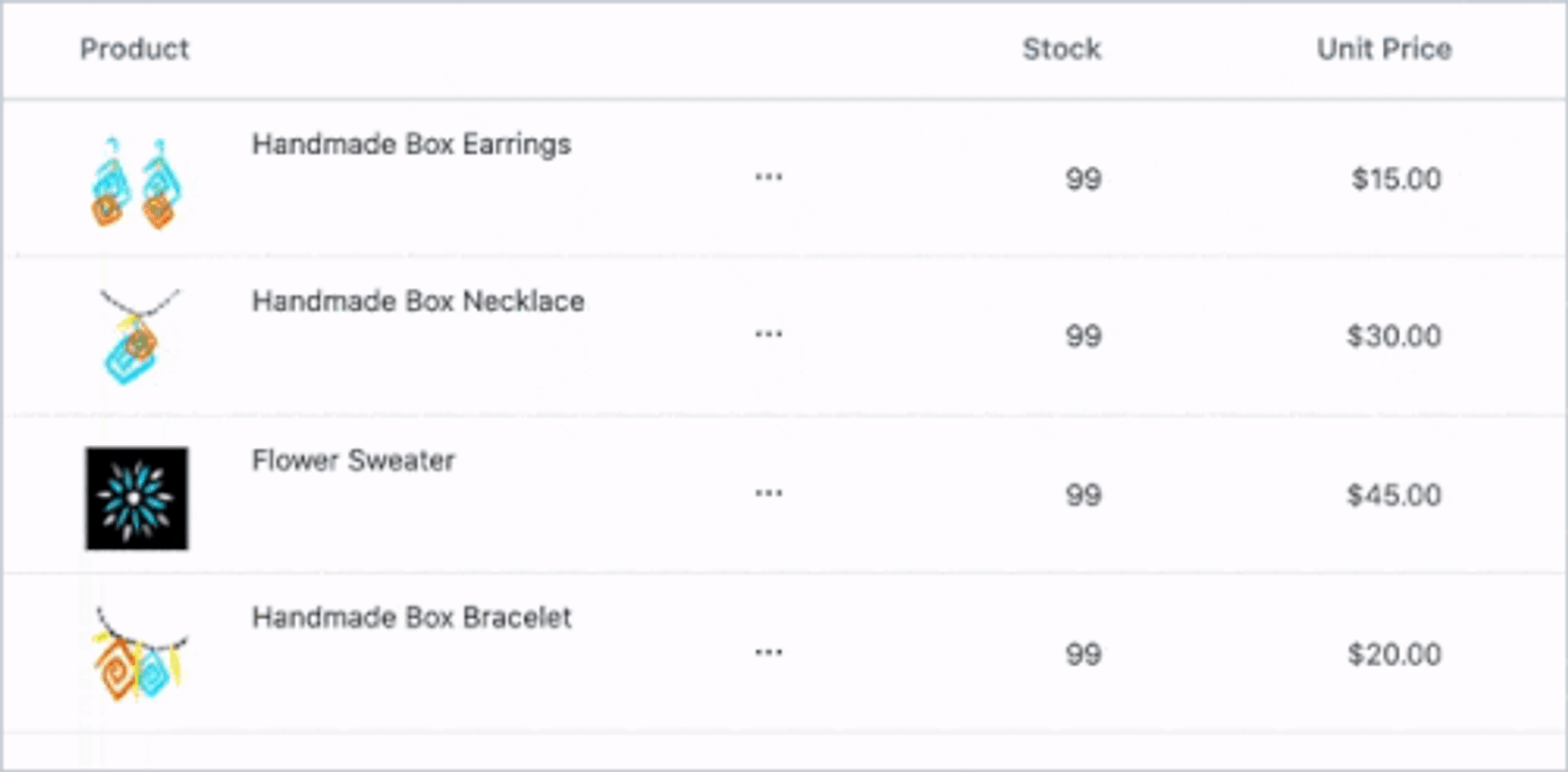 Featured in Edit Order: Reordering line items