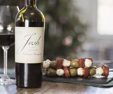 Josh Cellars skewers with Cabernet Sauvignon