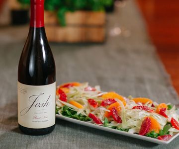 Josh Cellars Pinot Noir with Fennel