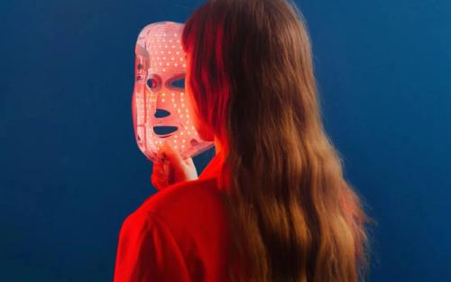 Red-Light LED facial treatment at Blue Medical Spa