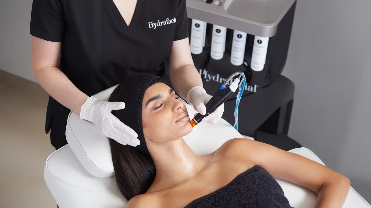 HydraFacial treatment at Blue Medical Spa