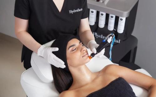 HydraFacial treatment at Blue Medical Spa