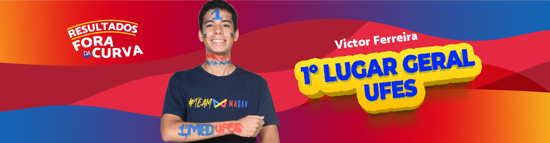 Victor Ferreira, 1º lugar geral UFES