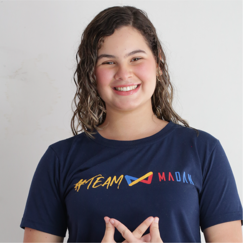 Alanna Linard Oliveira, 4º lugar em Medicina na UFES · Aprovada em Medicina na USP, aluna do MADAN até 2025