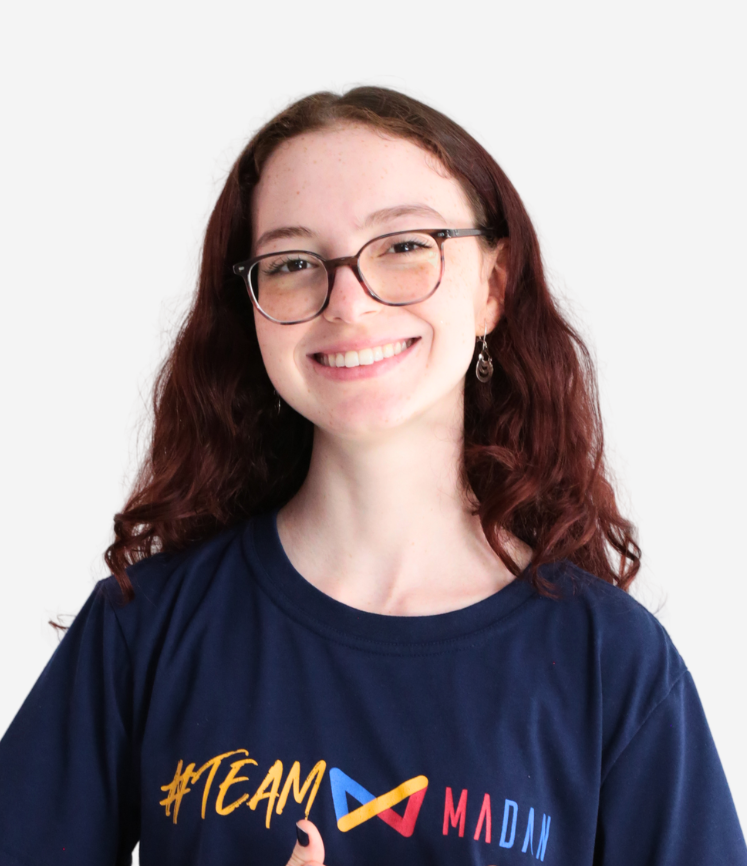 Aline Broetto Gaudio, Aprovada em Arquitetura e Urbanismo na USP, na Unicamp, na UNESP e na UFMG, aluna do MADAN até 2025