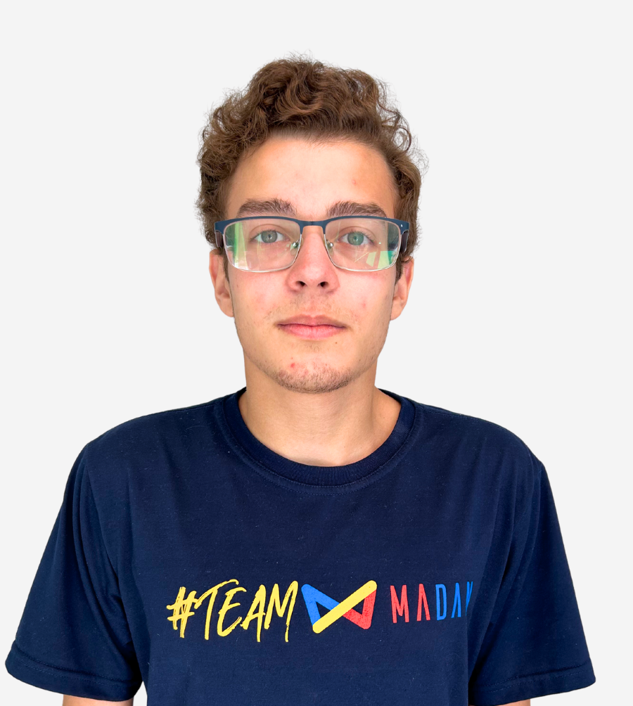 João Victor Gomes Nascimento, 1º lugar em Engenharia Química na UFSCar · Aprovado em Medicina na UFES e em Engenharia na USP, na Unicamp e na UNESP, aluno do MADAN até 2025