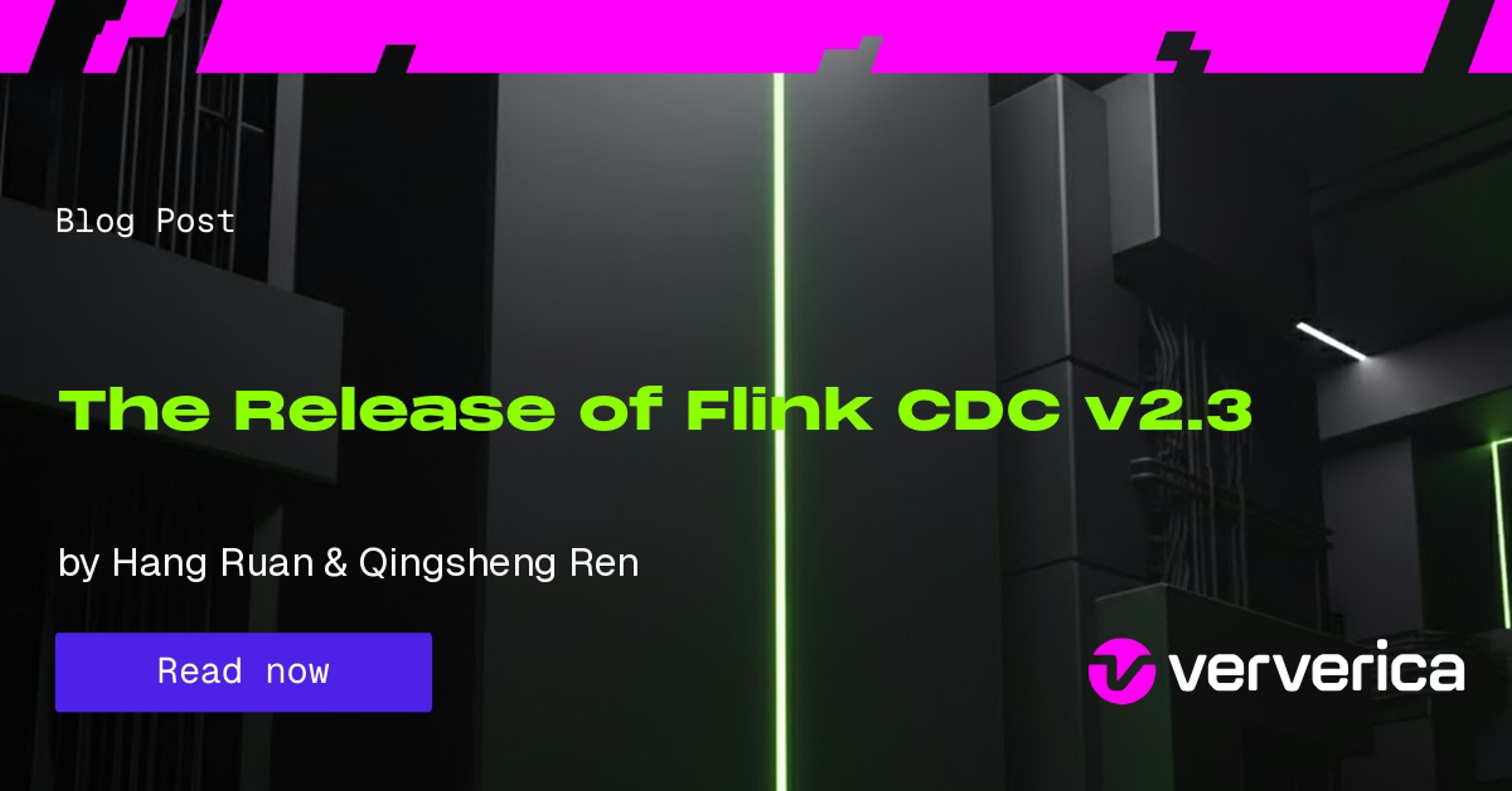 The Release of Flink CDC v2.3