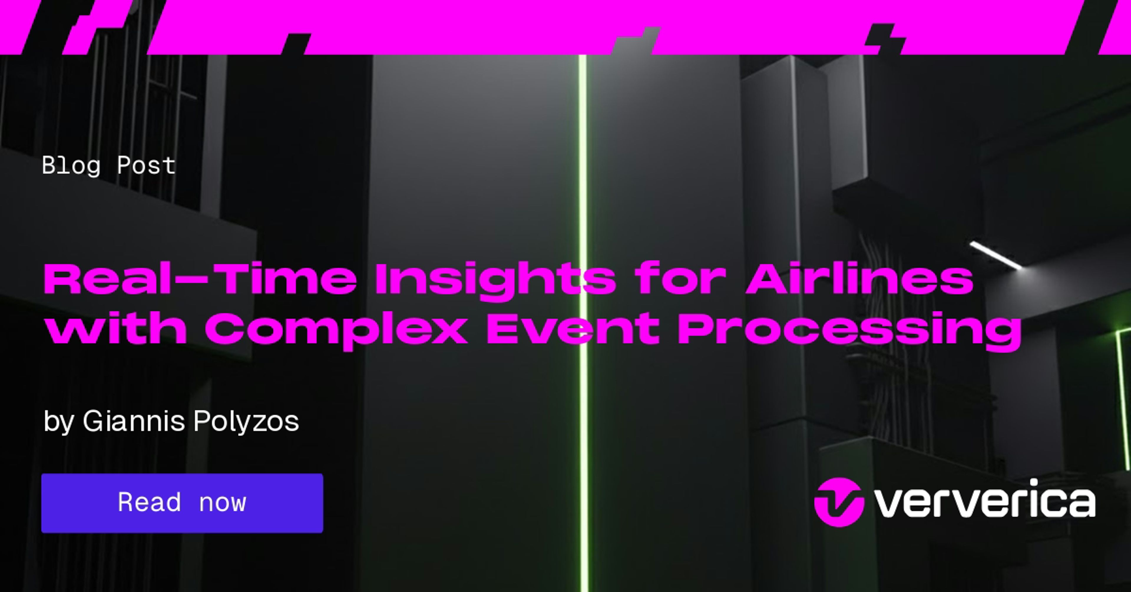 Real-Time Insights for Airlines with Complex Event Processing