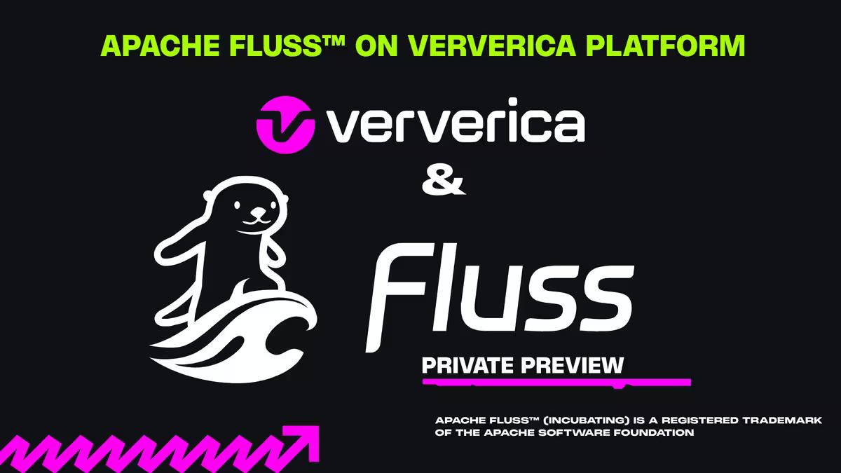 Figure 1: Apache Fluss on Ververica Platform: Announcing the Fluss Private Preview 