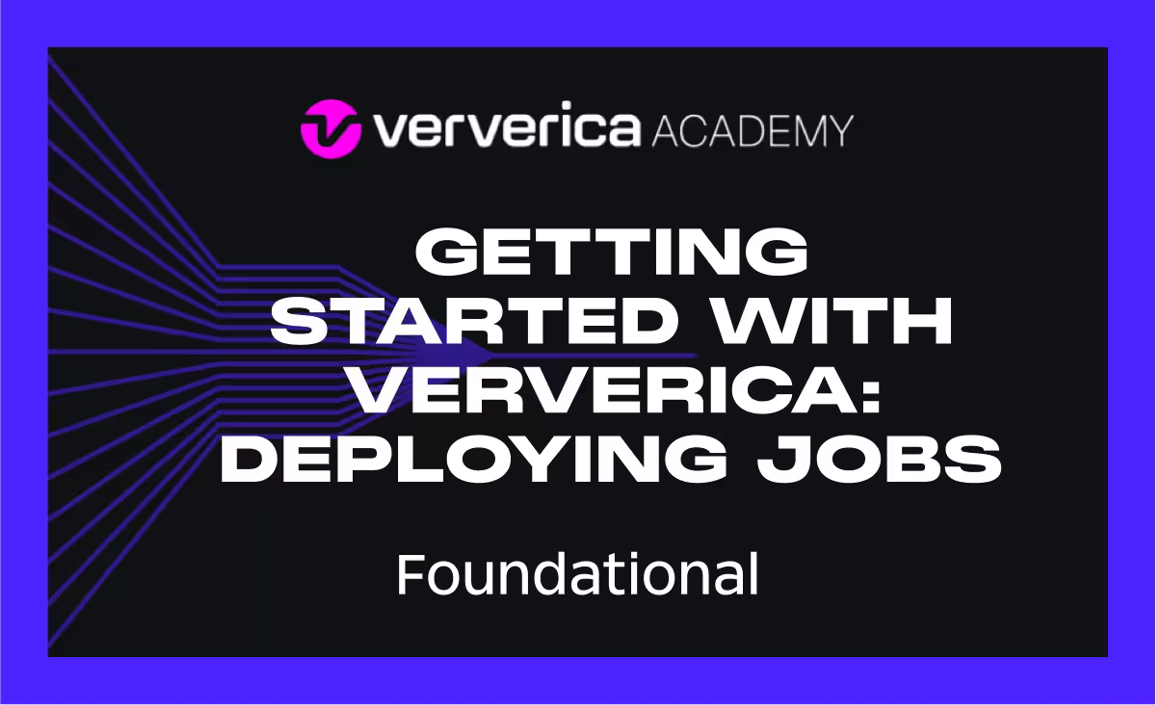 Deploy Flink on Ververica