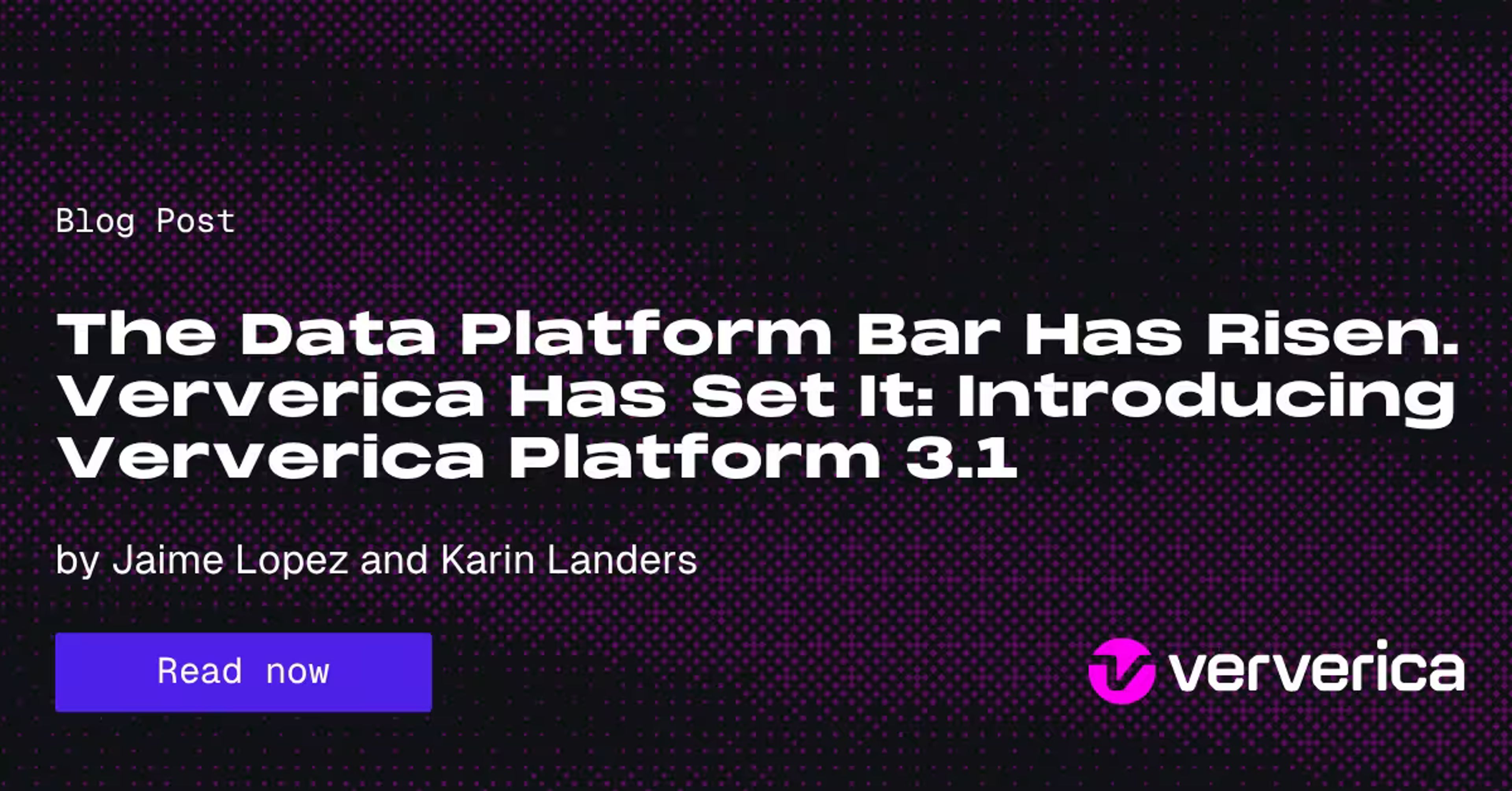 The Data Platform Bar Has Risen. Ververica Has Set It: Introducing Ververica Platform 3.1
