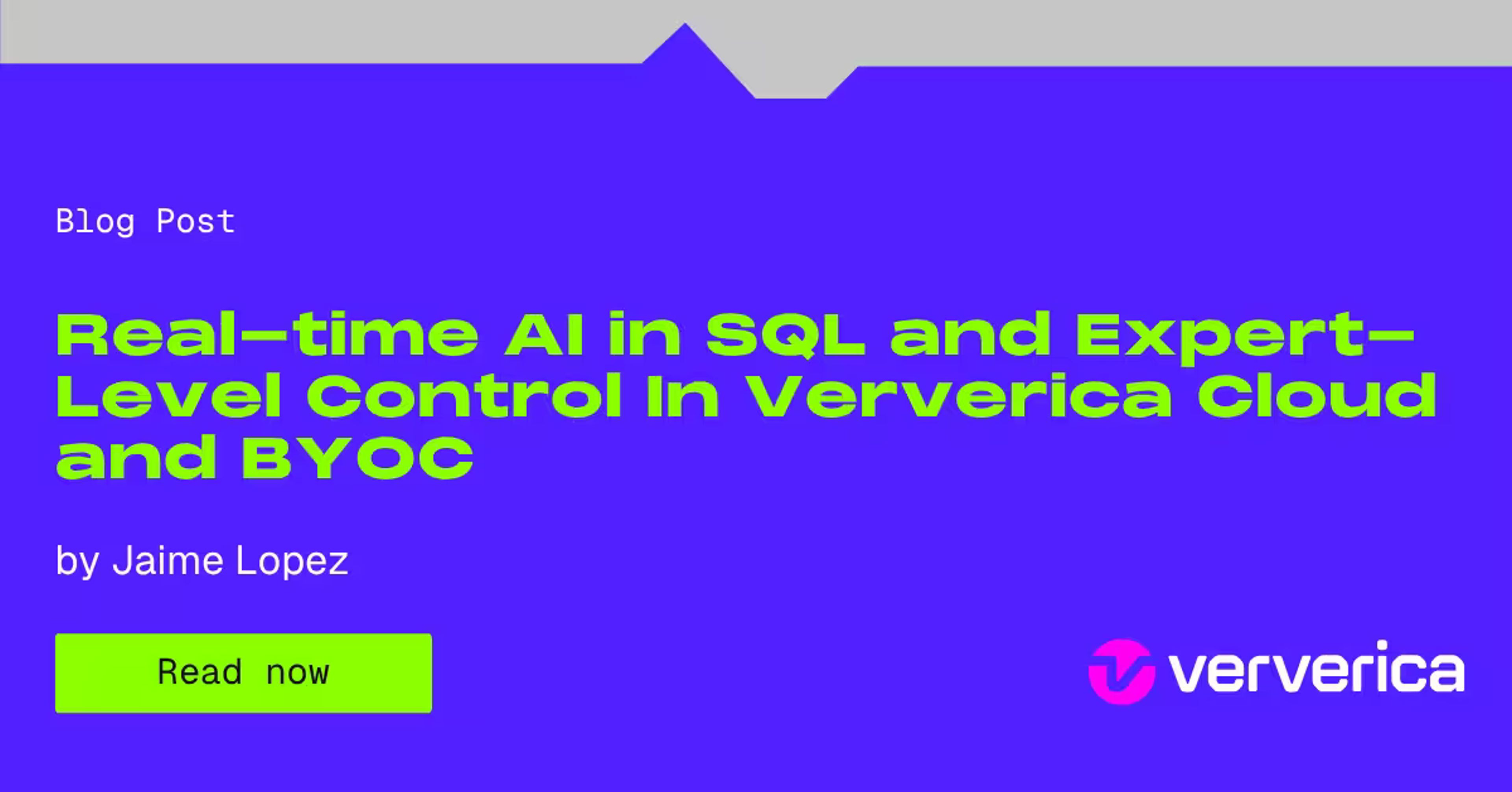 Real-time AI in SQL and Expert-Level Control In Ververica Cloud and BYOC