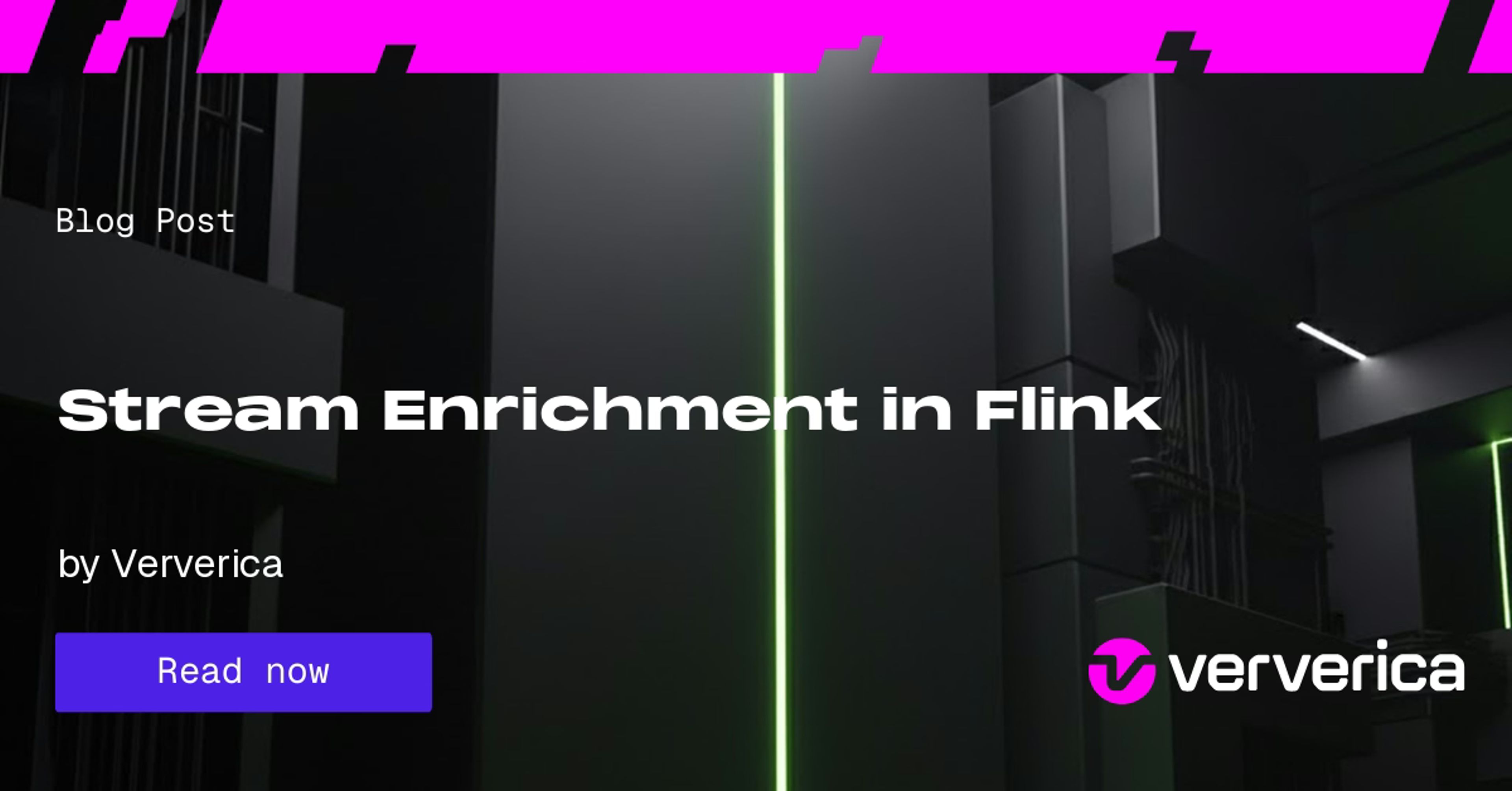 Stream Enrichment in Flink