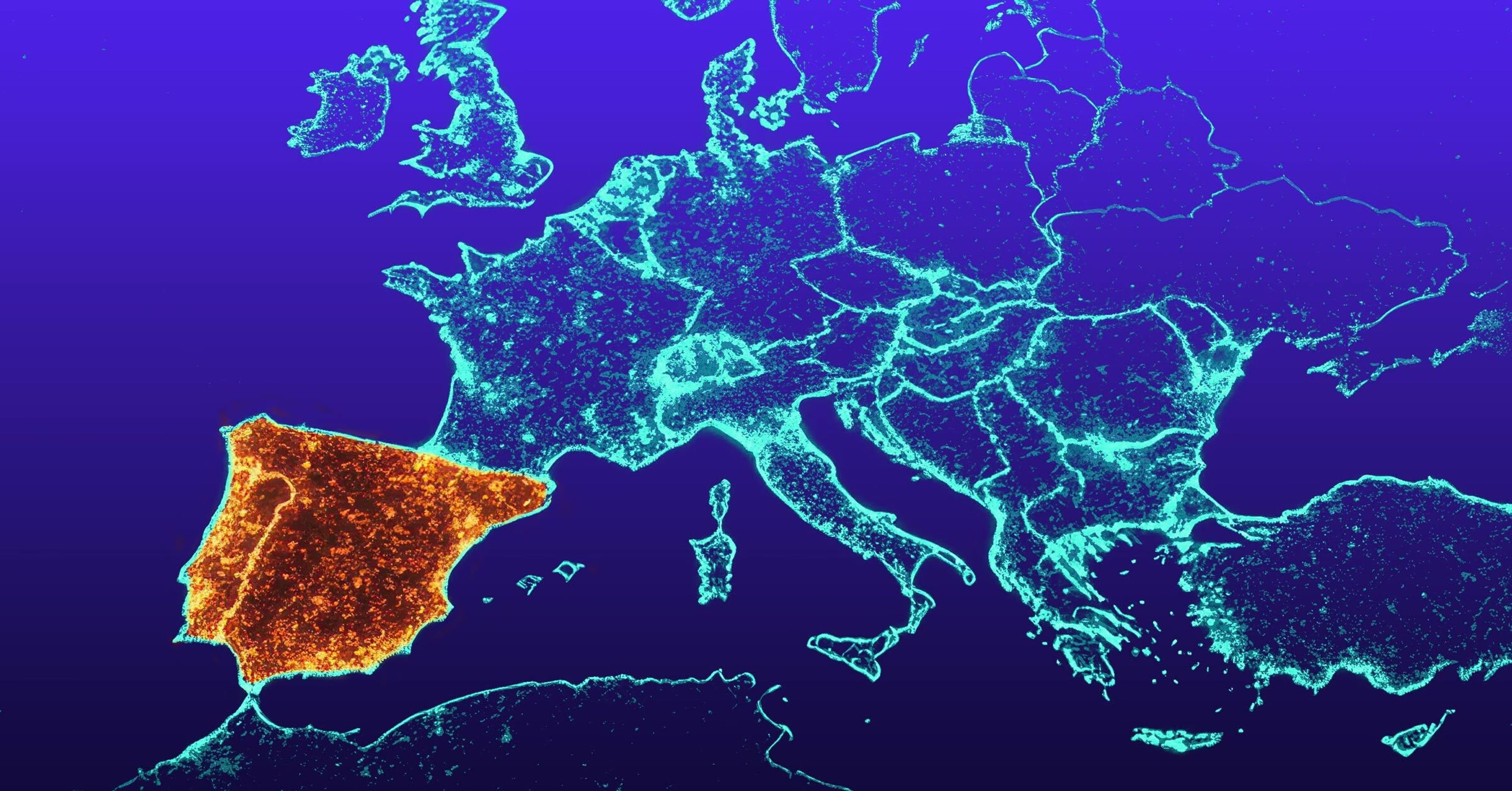 Iberian Peninsula Blackout of April 2025 Affected Region