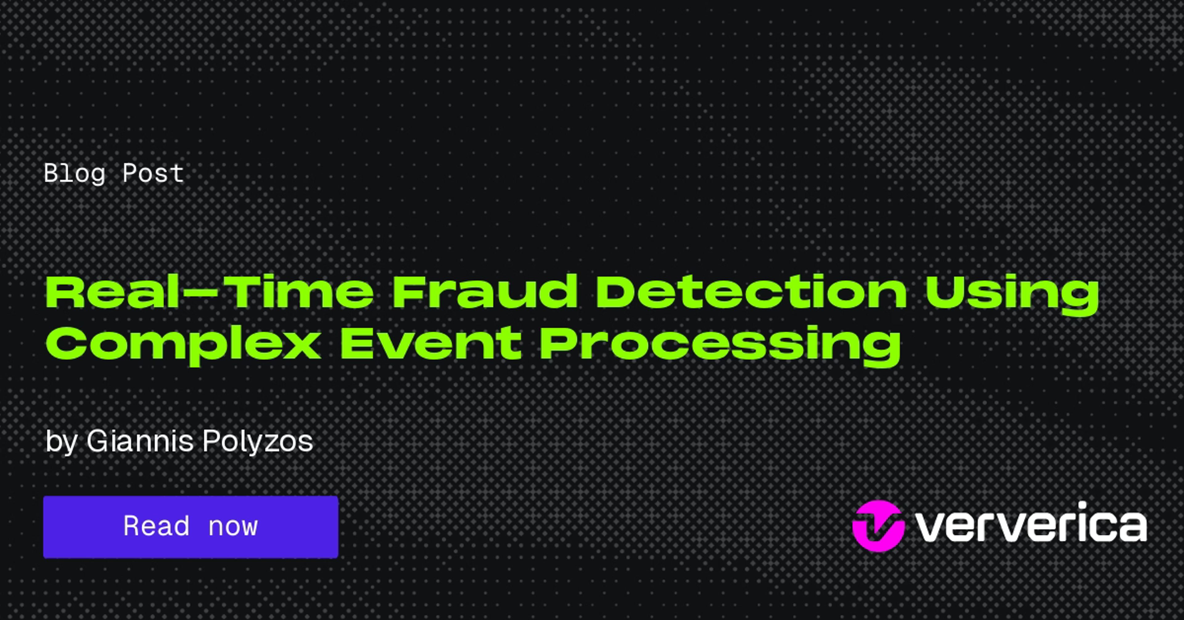 Real-Time Fraud Detection Using Complex Event Processing