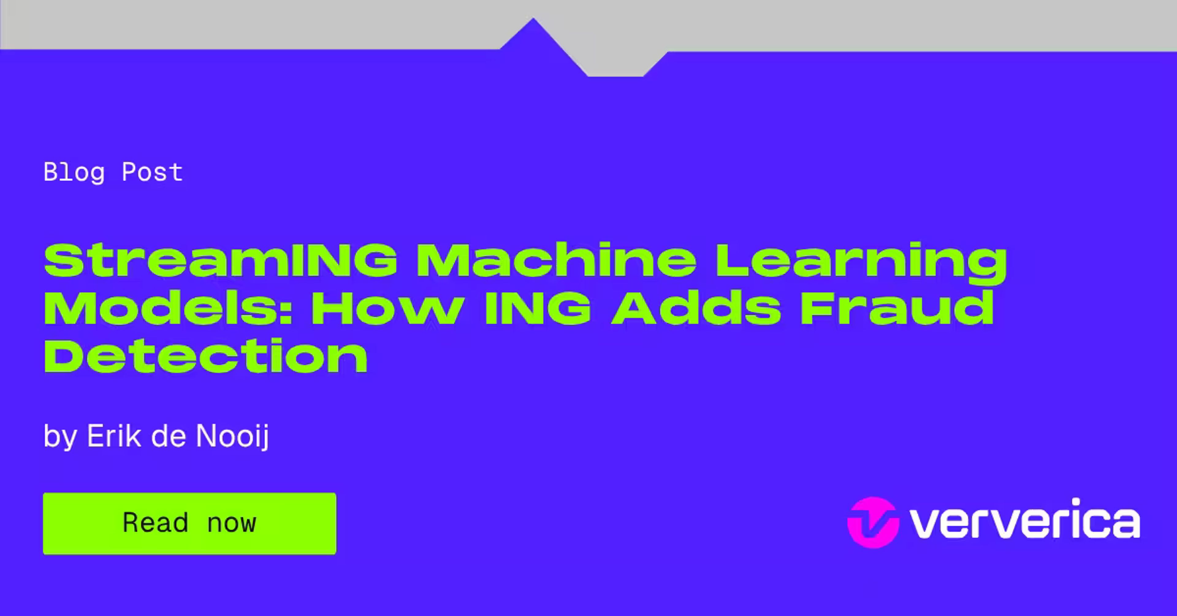 StreamING Machine Learning Models: How ING Adds Fraud Detection