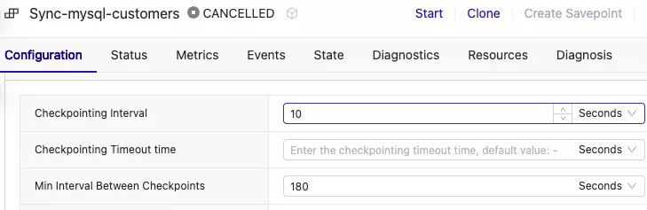 Figure 10. Change Deployment configuration.