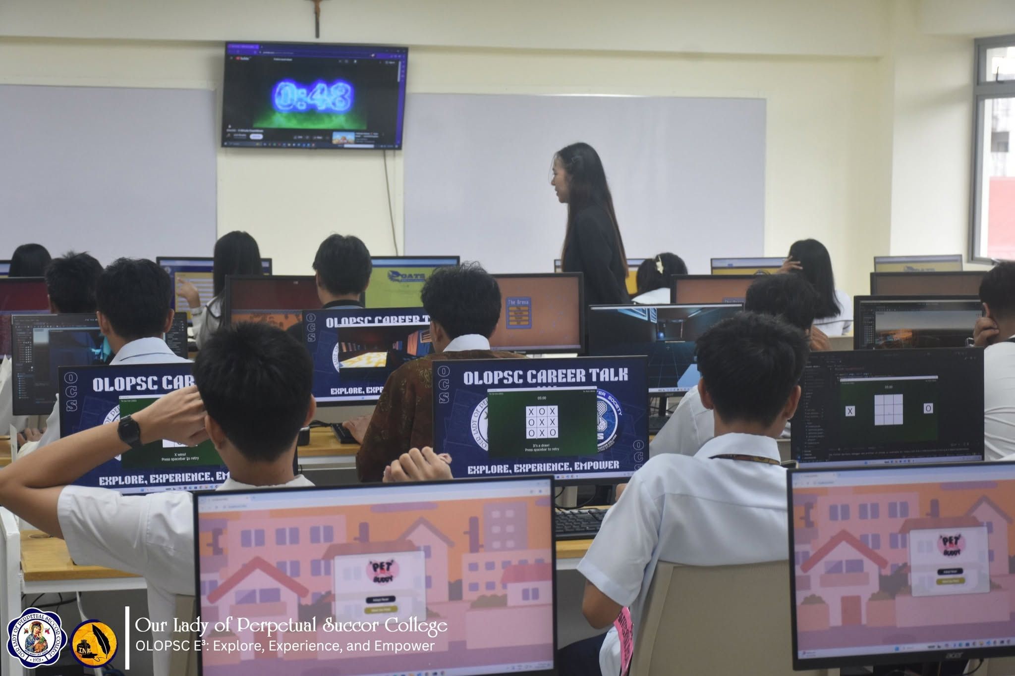 open house visit of olopsc college department
