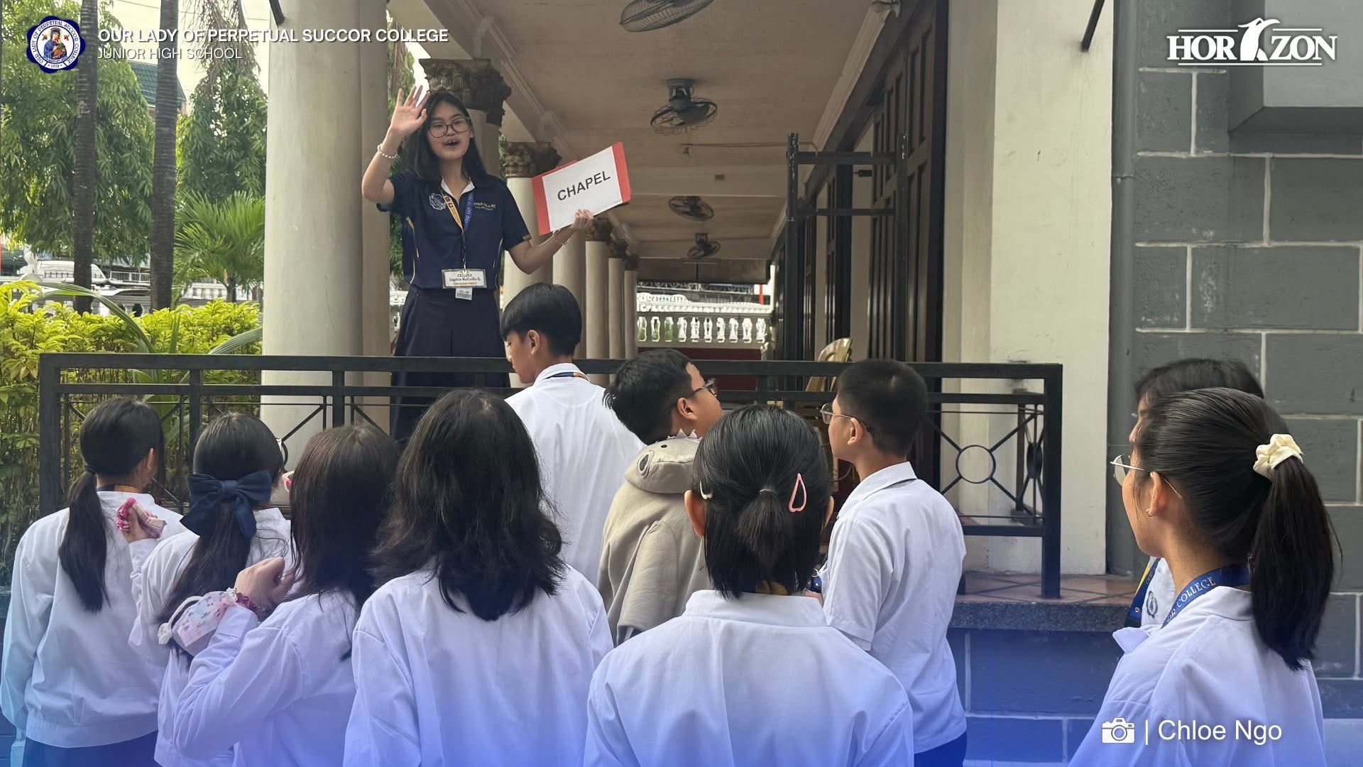 JHS Campus Tour Familiarizes Students with New Academic Environment
