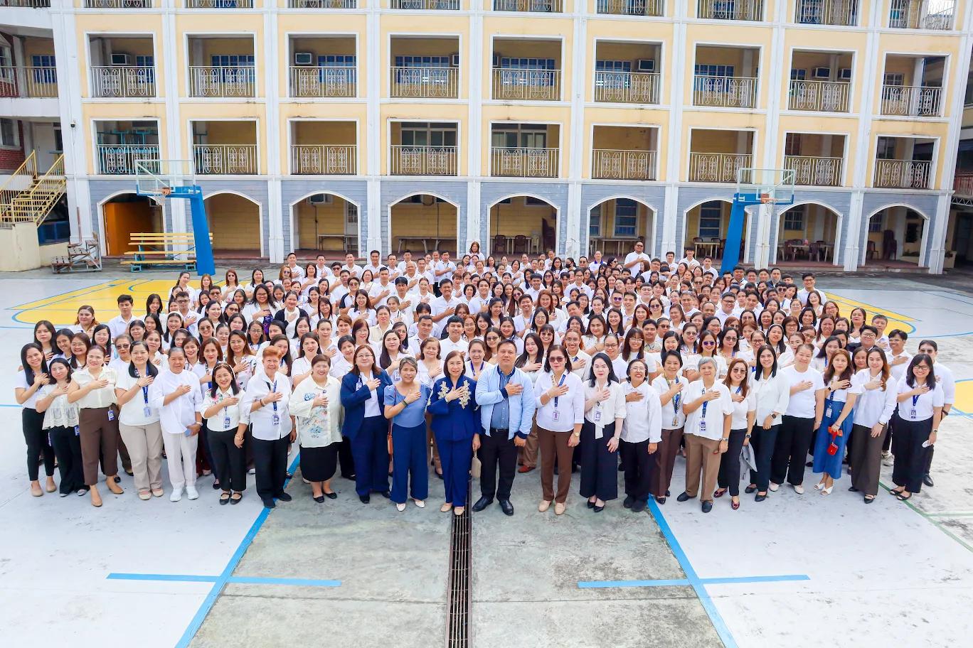 Students, Faculty, and Campus of OLOPSC - Premier College and School in Marikina, Metro Manila