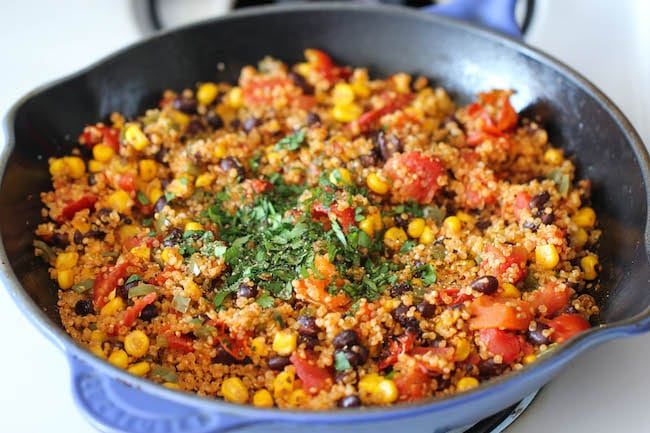 One Skillet Mexican Quinoa