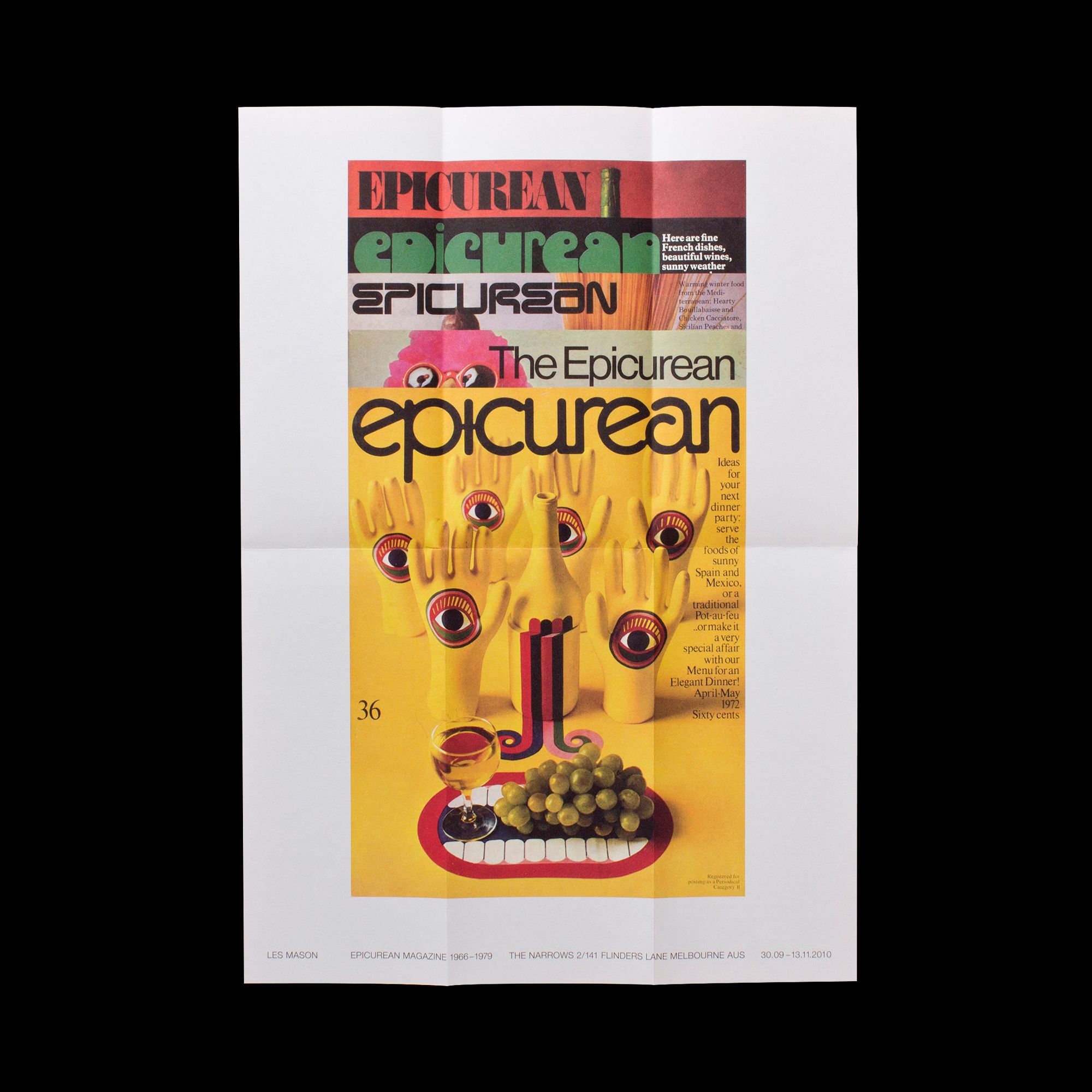 Epicurean poster, the Narrows.