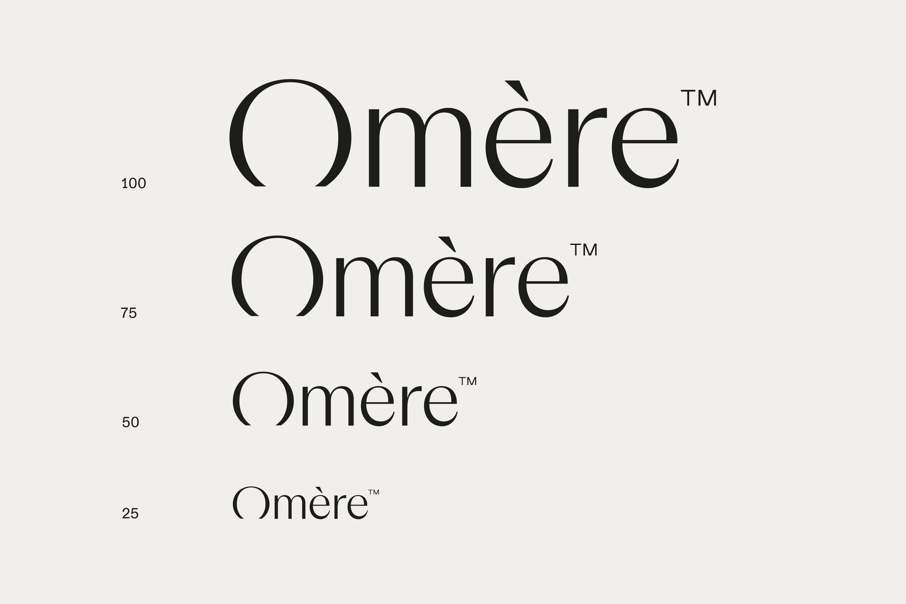 Omère Longevity Institute, logotype.