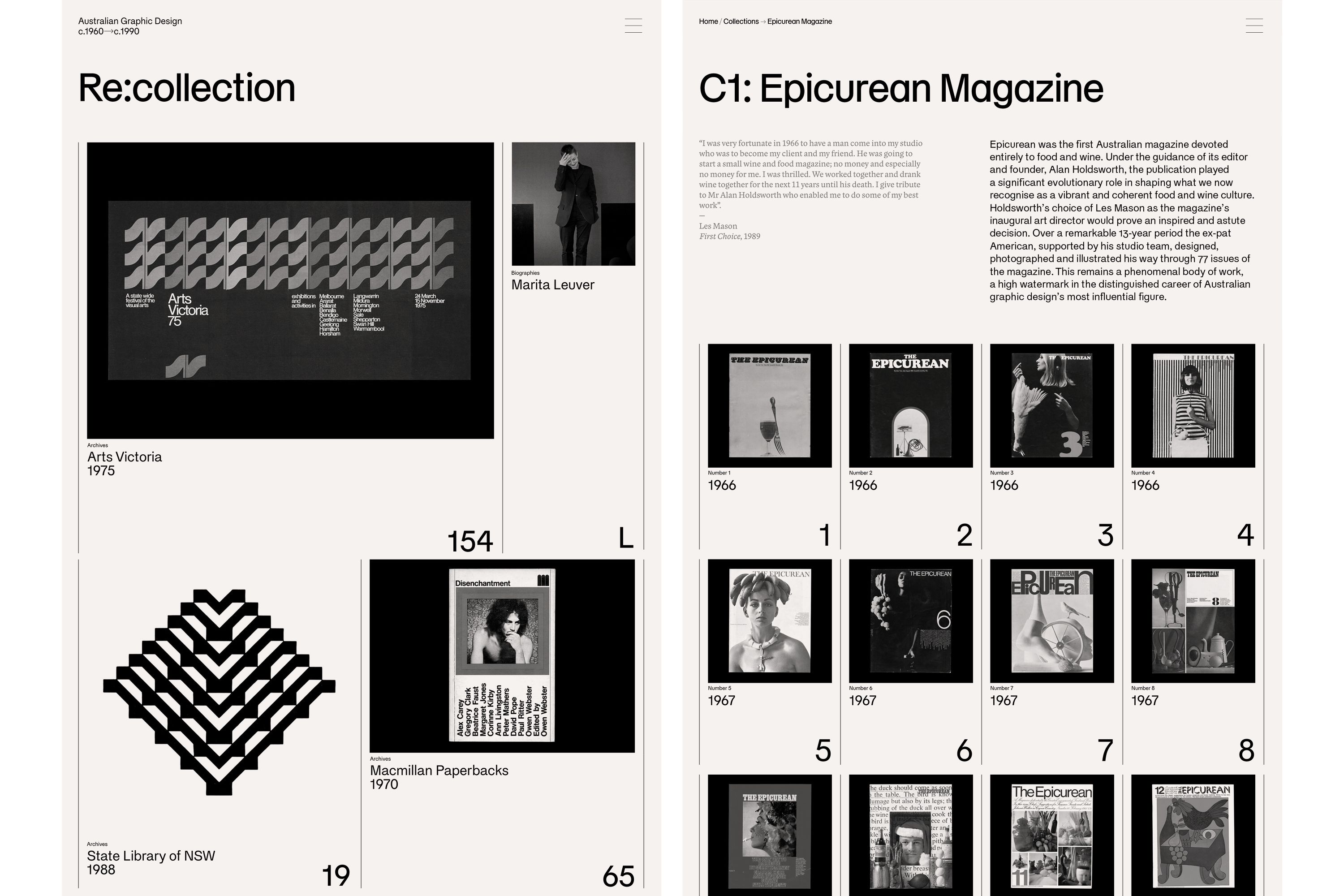 Recollection, website.