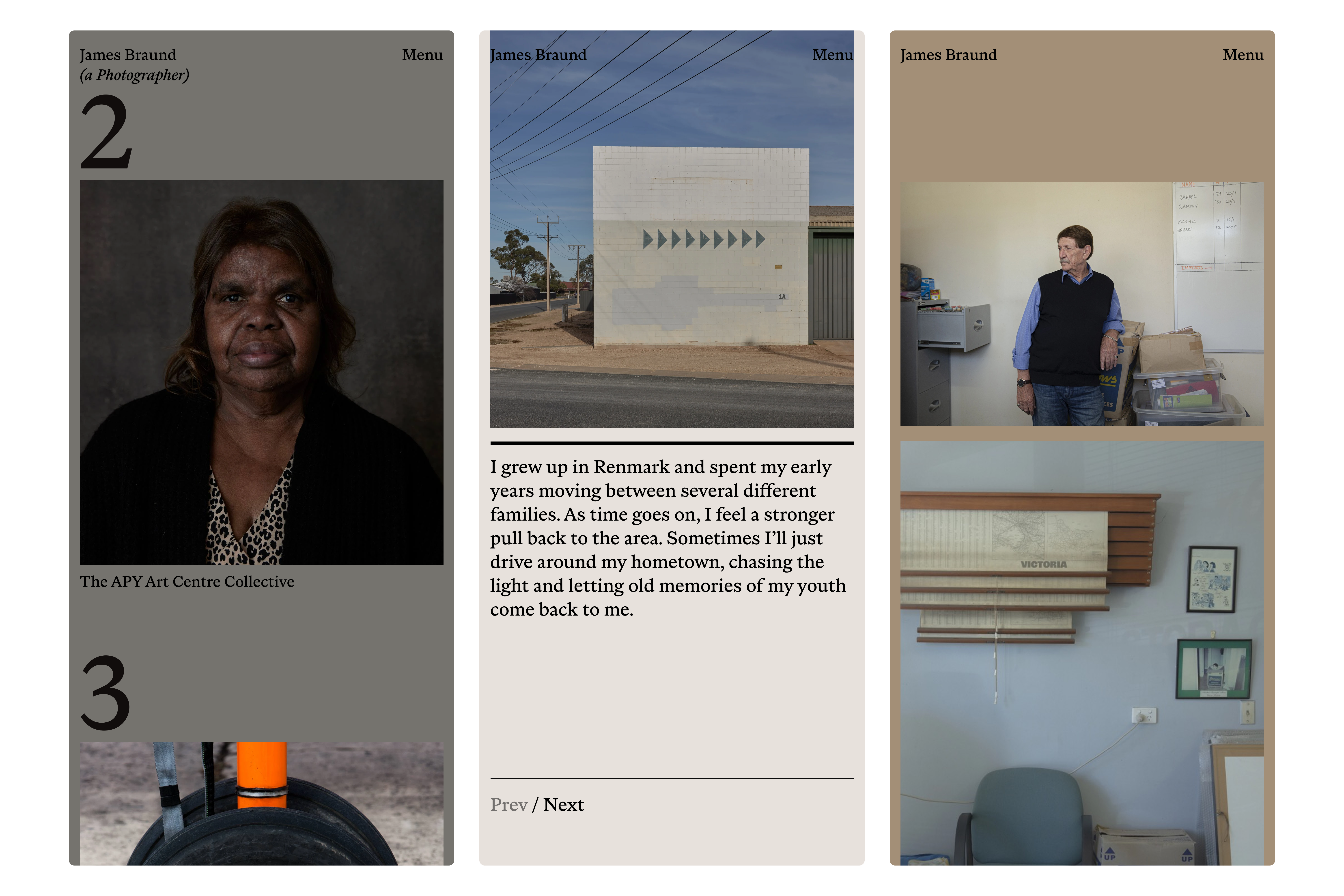 James Braund, website.