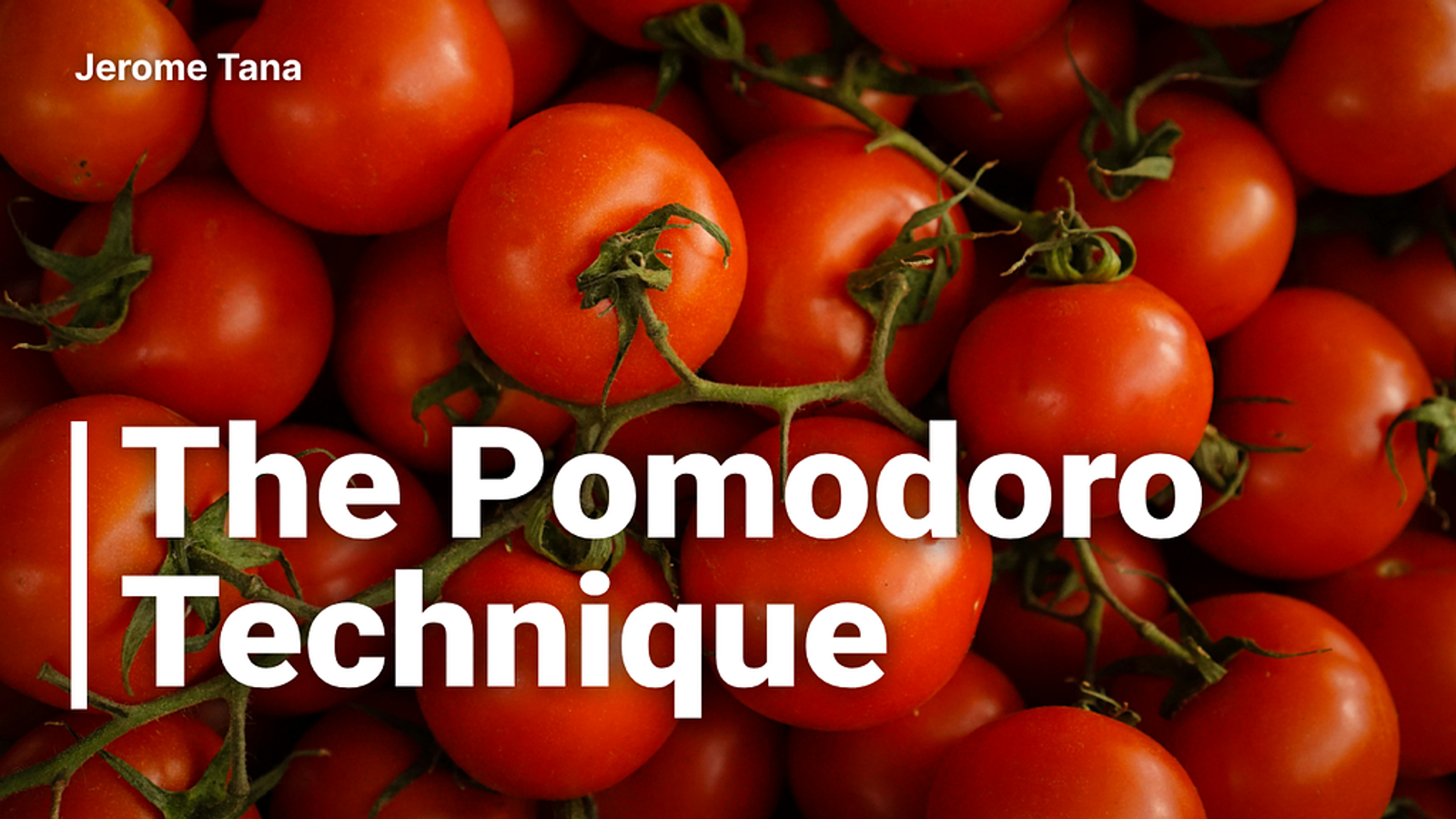 The Pomodoro Technique