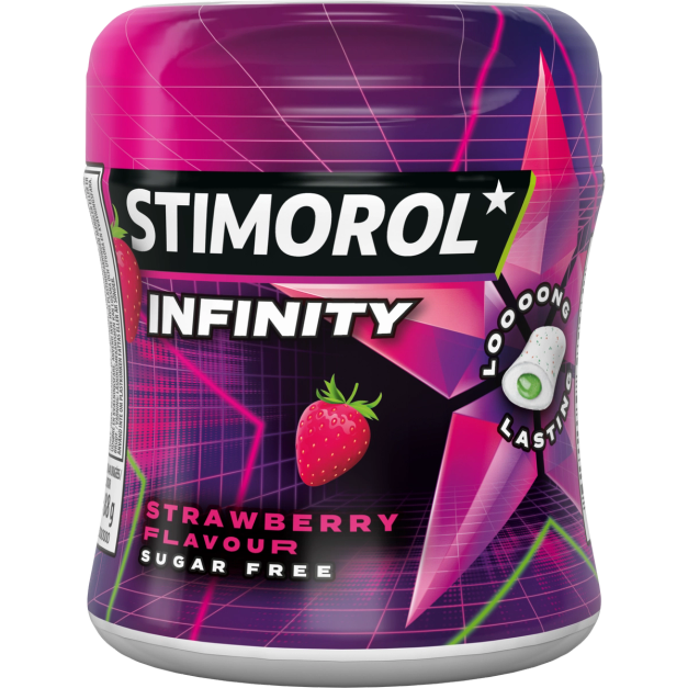 Stimorol Infintiy - Strawberry | Stimorol Belgium
