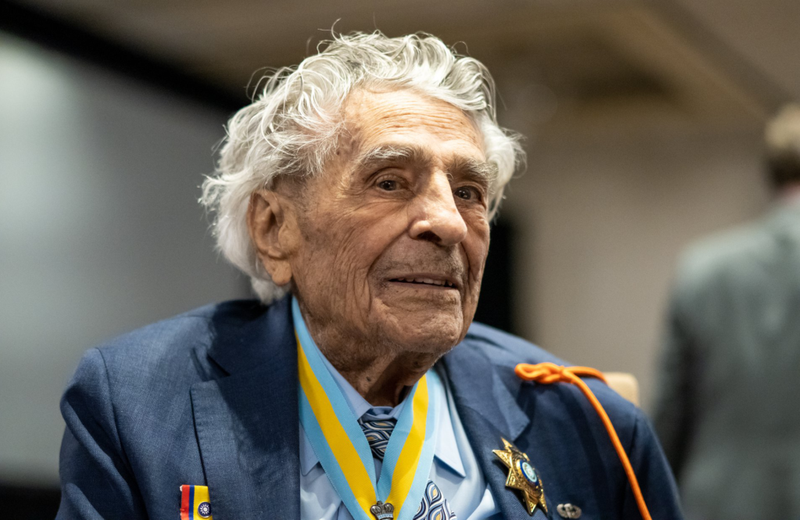 Lieutenant Colonel James Megellas, decorated veteran of the 82nd Airborne Division