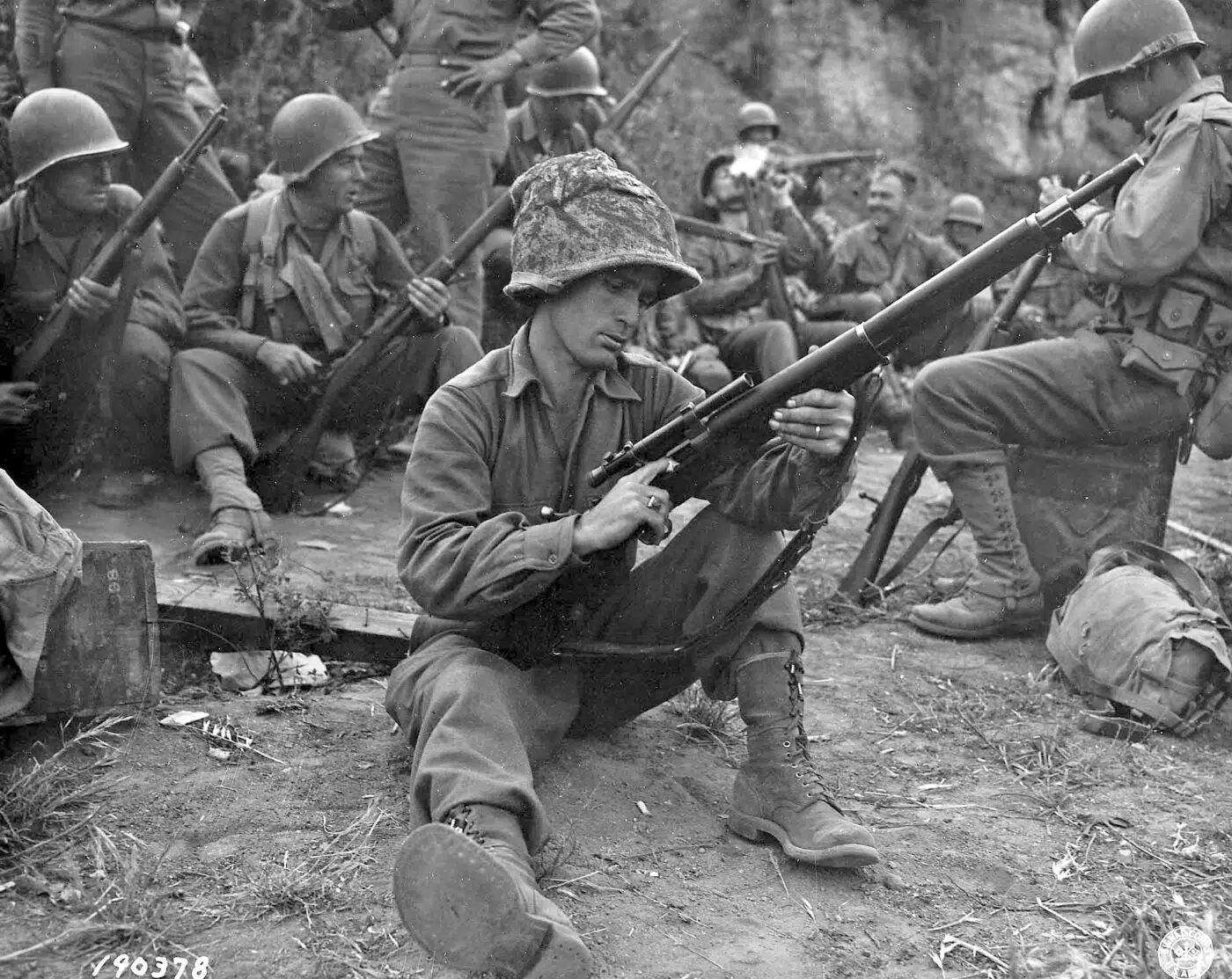 M1903A4 Springfield sniper rifle, the U.S. Army's WWII sniper platform that saw virtually no documented combat use in the European Theater