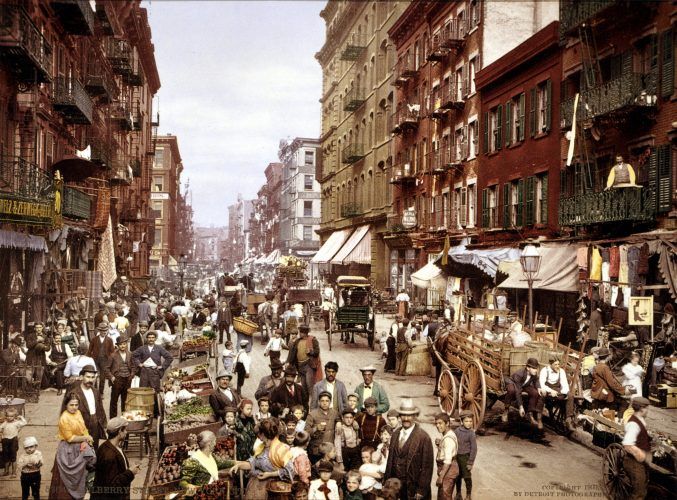 Post-war New York Italian neighborhood, the Brooklyn world Sal's family settled into after arriving from Palermo