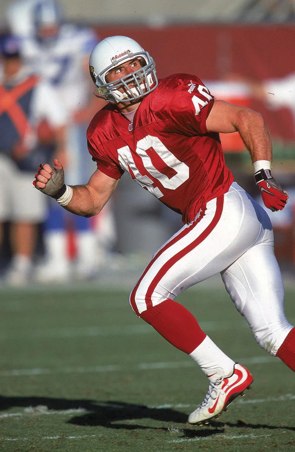 Pat Tillman in his Arizona Cardinals uniform